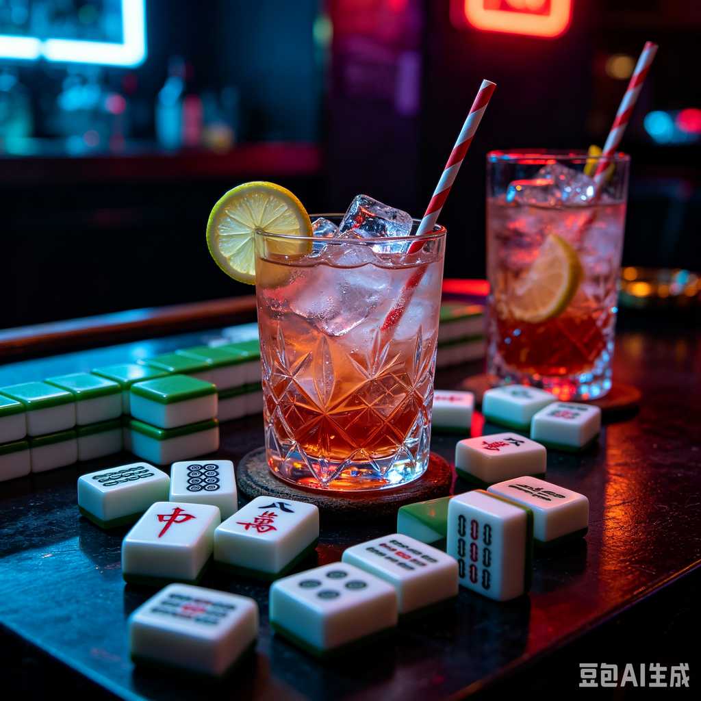bright print mahjong tiles
